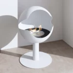 Biokominek-wolnostojacy-VAUNI-GLOBE-HIGH-WHITE